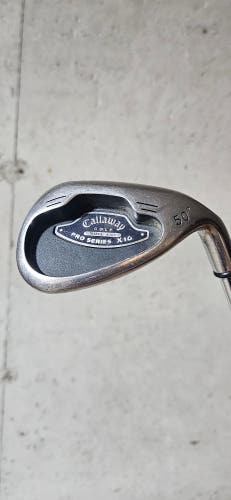 Men's Callaway Steelhead Right Handed Wedge Regular Flex 50 Degree Steel Shaft (Used)