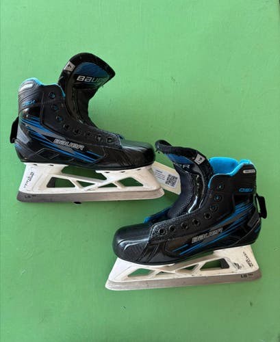 Intermediate S24 Bauer GSX Hockey Goalie Skates Regular Width Size 4