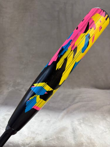 2023 DeMarini Zoa Glitch Composite Bat USSSA Certified (-8) Composite 22 oz 30" (Used)