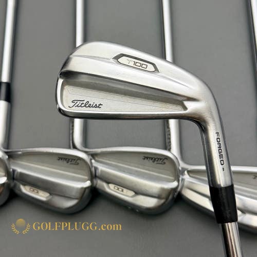 +1 Titleist T100 2021 Iron Set 4-PW / Steel, Extra Stiff (262)