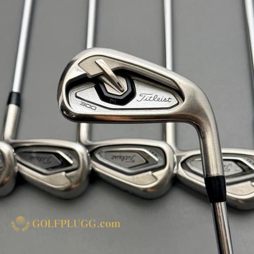 Titleist T300 Iron Set 5-GW / AMT Red Steel, Stiff (250)