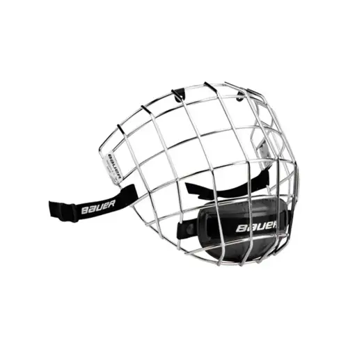 New SILVER Medium Bauer Full Cage Profile II Facemask