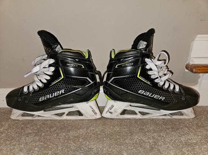 Bauer Pro Goalie Hockey Skates Size 6 (Used) - includes 2 extra pairs of blades!