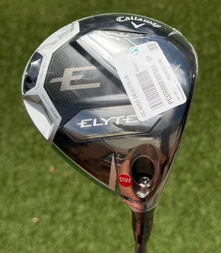 2025 Callaway Elyte Right Handed Driver Stiff Flex 9 Loft Graphite Shaft 45.75" (New)