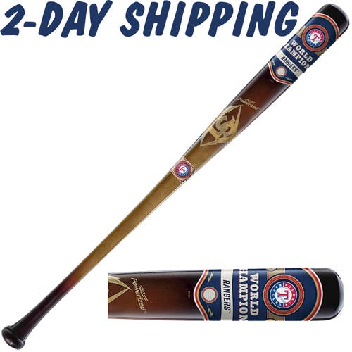 FOR COLLECTORS | Louisville Slugger 2023 Texas Rangers World Series Champs 34" Numbered of 100