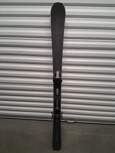 FISCHER LITE INSPIRE SLR Pro SKIS Sz 140 cm w/ Fischer RS9 GW Demo BINDINGS