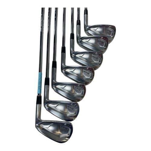 Used Srixon ZXI7 I-FORGED W KBS TOUR LITE SHAFTS Mens Iron Set RH 4I-PW 11735-S000364126