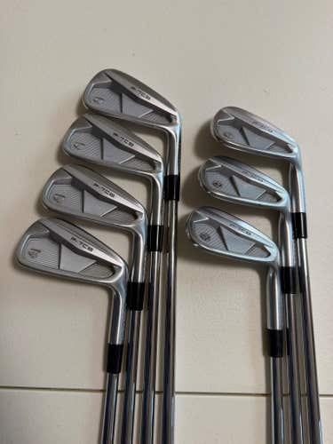 TaylorMade 2024 P7CB Iron Set 4-PW Project X Rifle 6.5 Extra Stiff Flex NICE