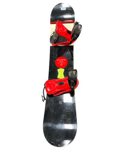 Used Ride AGENDA RIDE BINDINGS Mens Board/Bindings Black 147 cm 11735-S000357936