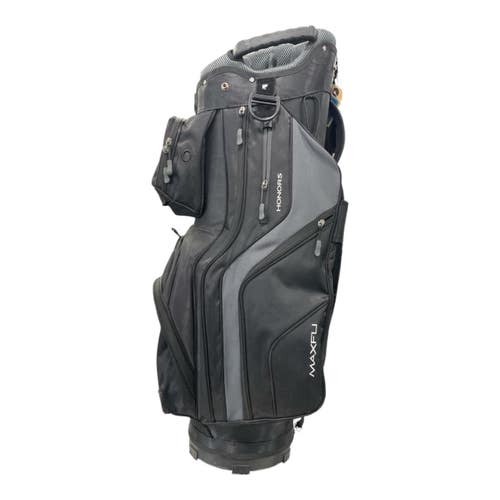 Used Maxfli HONORS Mens Cart Bag Black 11735-S000369565