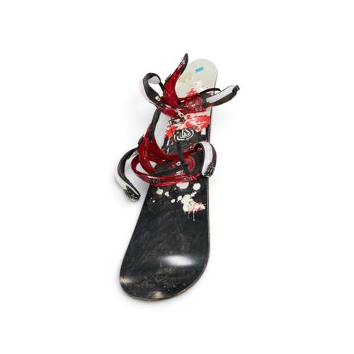 Used Burton L5 Mens Board/Bindings Black/Orange/White 150 cm 11735-S000368180