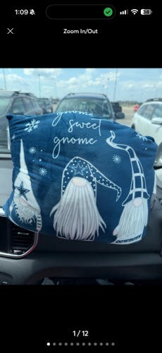 NFL Football Dallas Cowboys Gnome Pillow Soft Plush Brand New With Tags Souvenir