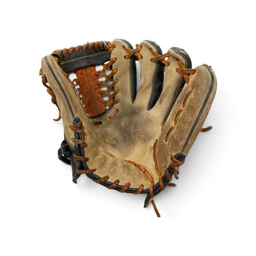 Used Rawlings PRO204CBO BB/SB Glove RH Throw Black And Tan 11 1/2" 11735-S000368308