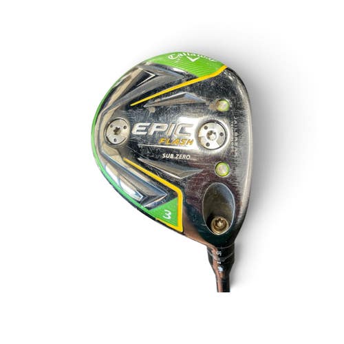 Used Callaway EPIC FLASH SUB ZERO Mens Fairway Wood RH 3 Wood 11735-S000370464