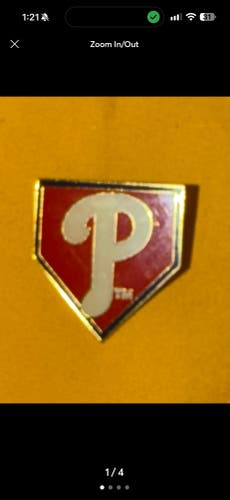MLB Baseball Philadelphia Phillies Vintage Pin Classic Throwback Collectible VTG