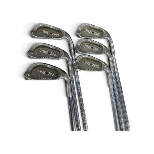 Used Ping PING ZING BLACK EYE DOT Mens Iron Set RH 3I-8I 11735-S000369672