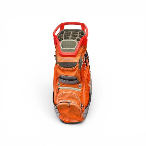 Used Sun Mountain C130 CART BAG Mens Cart Bag Orange 11735-S000366344