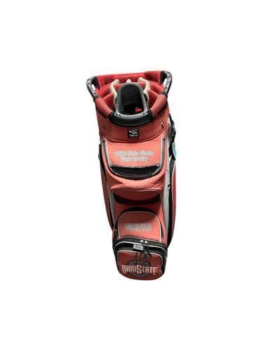 Used OHIO STATE 14 WAY BAG Mens Cart Bag Red 11735-S000364036