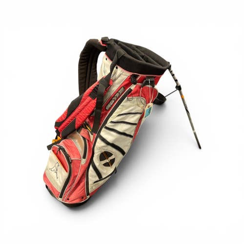 Used Ping FREESTYLE Mens Stand Bag Red 11735-S000366342