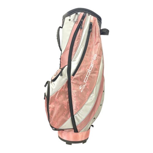 Used Cobra BAG Womens Cart Bag Pink 11735-S000369163