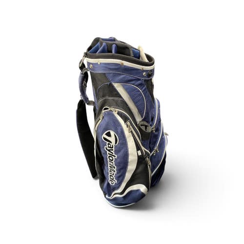 Used Taylormade 14 WAY CART BAG Mens Cart Bag Royal Blue 11735-S000369613