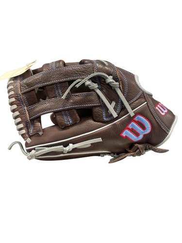 Used Wilson A1000 A10LB241750 BB/SB Glove LH Throw Brown 12 1/2" 11735-S000358677