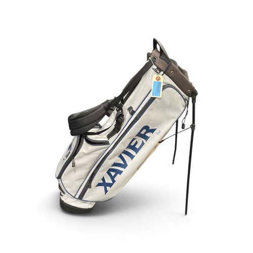 Used Ping XAVIER UNIVERSITY Mens Stand Bag Grey 11735-S000370435