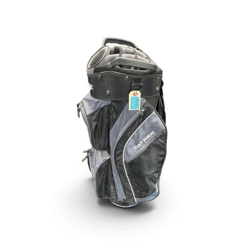 Used Datrek 15 WAY CART BAG Mens Cart Bag Grey And Black 11735-S000368615