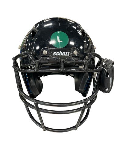 Used Schutt YOUTH VENGENANCE A11 FB Helmet Black LG 11735-S000362235