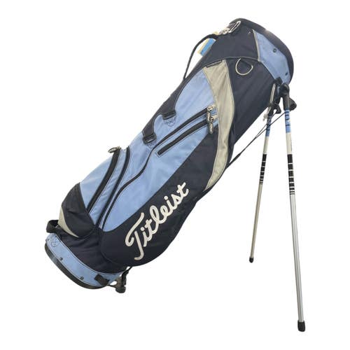 Used Titleist 6-WAY STAND BAG Mens Stand Bag Royal Blue And Black 11735-S000369491