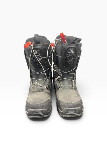 Used Burton PROGRESSION BOA Mens Snowboard Boots Black Senior 7.5 11735-S000368673