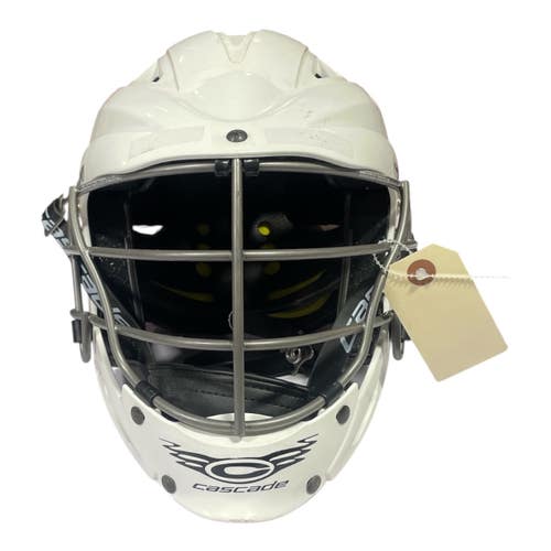 Used Cascade CS Lacrosse Helmet White SM 11735-S000365196