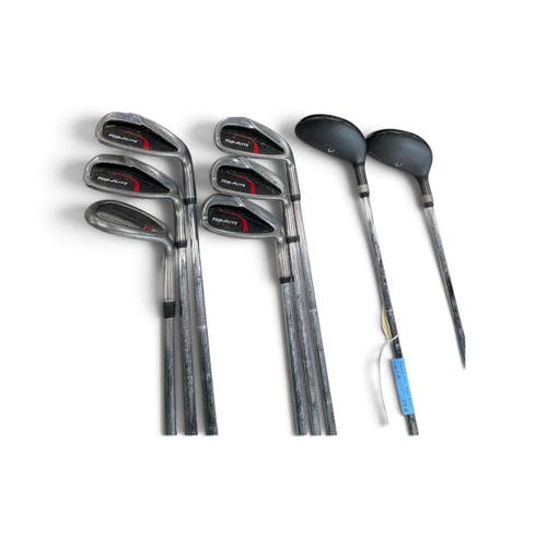 Used Top Flite STAINLESS Mens Complete Set RH 8 Piece 11735-S000369673