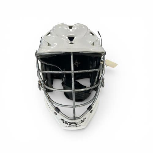 Used Cascade R Lacrosse Helmet White Fits all 11735-S000364058