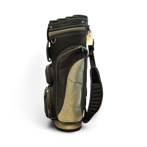 Used Acuity 13 -WAY Mens Cart Bag Black And Silver 11735-S000355217