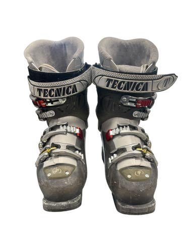Used Tecnica VENTO 6 Womens DH Ski Boot Grey 285 MP - M10.5 - W11.5 11735-S000359200