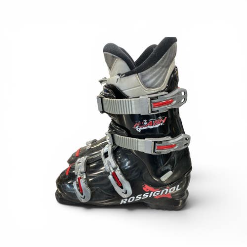Used Rossignol FLASH Mens DH Ski Boot Black 265 MP - M08.5 - W09.5 11735-S000362123