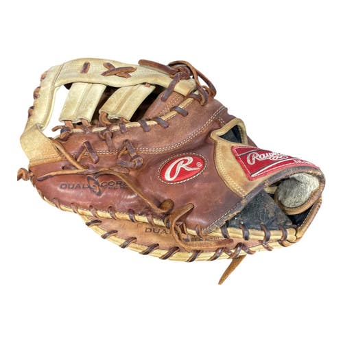 Used Rawlings GGEFB13 BB/SB First Base LH Throw Brown 13" 11735-S000367942