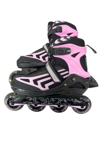 Used PAPAISON 80MM Senior Roller Quad Skates Black Senior 9 11735-S000361191