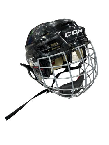 Used CCM FM580 Helmet Cage Combo Black SM 11735-S000368264