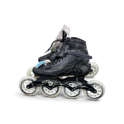 Used SKTYEE 85A INLINE SKATES Senior Rec Fitness Skates Black Senior 6 11735-S000368106