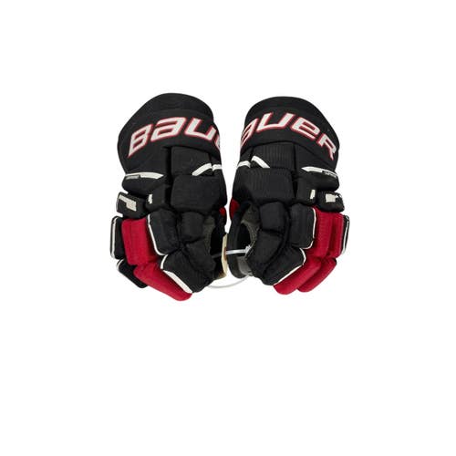 Used Bauer SUPREME M3 Intermediate Gloves Black And Red 11" 11735-S000360881