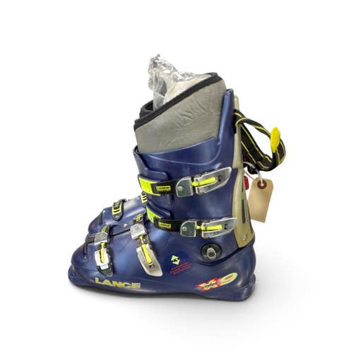 Used Lange ZERO X9 Mens DH Ski Boot Navy Blue 305 MP - M12.5 11735-S000368629