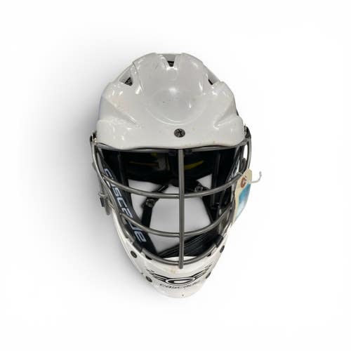 Used Cascade CSR Lacrosse Helmet White SM 11735-S000361953