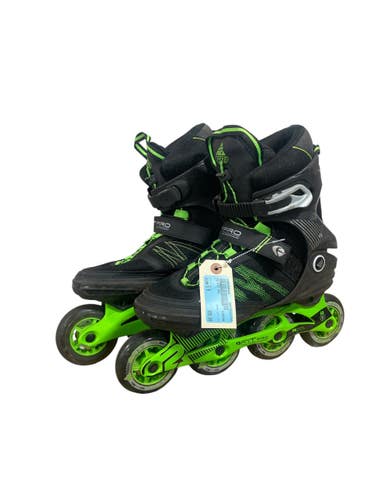 Used K2 FIT PRO Senior Rec Fitness Skates Black Senior 9 11735-S000366642