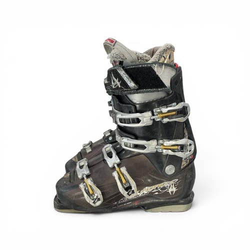 Used Nordica HOT ROD Womens DH Ski Boot Black 305 MP - M12.5 11735-S000363300