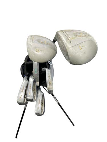 Used Wilson 1200 JUNIOR Jr Package Set RH Royal Blue 7 Piece 11735-S000362451