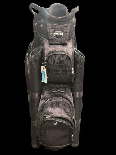 Used Naples Bay 14 WAY Mens Cart Bag Black 11735-S000357493