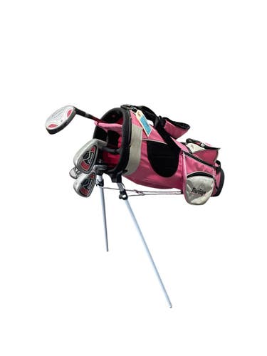 Used Tour Edge TOUR EDGE 4 PIECE Jr Package Set RH Pink And White 4 Piece 11735-S000363111