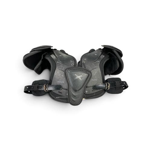 Used Xenith FLYTE FB Shoulder Pads Black MD 11735-S000369303